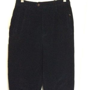 Rafaela Black pants high wasted Corduroy cotton